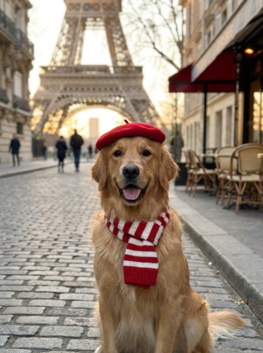 Postcard from Paris style